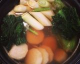 寒い季節に♪生姜入りねぎま鍋作り方4写真
