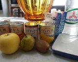 思い出の味♡̷フルーツポンチ作り方1写真