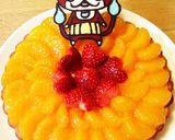 妖怪ウォッチ ジバニャンのチョコプレート作り方7写真