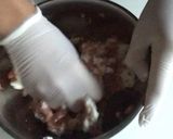 ハンペンとひき肉だけ♡てりやきマヨソース作り方1写真