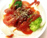 切り干し大根の煮物でピザ風ココットカマン作り方2写真