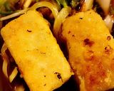 揚げない揚げ出し豆腐の南蛮漬け作り方5写真