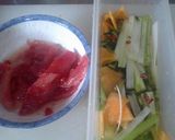 まぐろとお野菜のピクルスお刺身作り方3写真