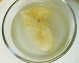 レンジで鶏皮ポン酢作り方4写真