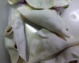 紫キャベツ入り・揚げ餃子作り方1写真
