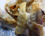 紫キャベツ入り・揚げ餃子作り方2写真
