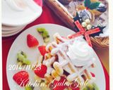 簡単ワッフルで、クリスマスツリー♡作り方6写真