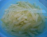 やーこんのシャキッときんぴら作り方1写真