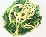 炒めほうれん草とパスタのサラダver簡単作り方6写真