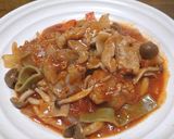 フライパンで☆チキンのトマト煮込み作り方7写真