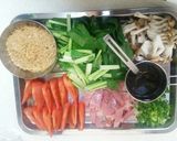 ☆ひきわり納豆のせ和風パスタ☆作り方1写真