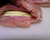 胸肉がおしゃれに！　チキンコルドンブルー作り方2写真