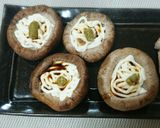 椎茸マヨのチーズガーリック焼き～柚子風味作り方3写真