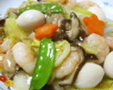 レンジ♪八宝菜＆あんかけ焼きそば＆中華丼作り方17写真