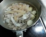 里芋とイカの煮物作り方3写真