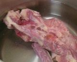 圧力鍋で鶏ガラスープ作り方1写真