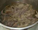 すじ肉丼作り方1写真