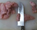 子供が喜ぶ鳥胸肉ときのこのバタポン炒め作り方5写真