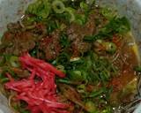 すじ肉丼作り方10写真