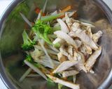 シャキシャキ牛蒡と鶏肉のサラダ作り方8写真