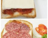 朝ごはんにも⭐Ｗチーズでピザトースト♪作り方4写真