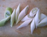 朝食にも 簡単 がんもと 長ネギの 煮物作り方2写真