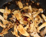 きのこ盛り沢山パスタ　にんにく醤油風味作り方5写真