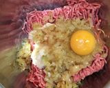 煮込みハンバーグ　カットトマト缶作り方1写真