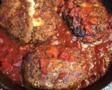 煮込みハンバーグ　カットトマト缶作り方3写真