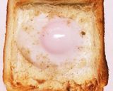朝 簡単 半熟卵トースト作り方5写真
