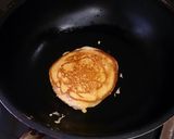 野菜ジュースでホットケーキ作り方4写真