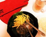 【男の一人飯】スキレット激安ステーキ作り方6写真