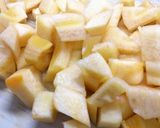 簡単☆柿とナッツの豆腐入りスコーン作り方1写真