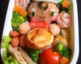 簡単かわいいミニミニピザ風♪キャラ弁に！作り方4写真