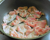 氷こんにゃくと豚肉のソース炒め作り方6写真