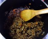 給食＊ナスのボロネーゼ風パスタ作り方4写真