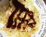 豆腐でヘルシー☆お好み焼き風作り方6写真