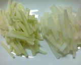 食感いろいろ❀大根の甘辛醤油炒め作り方4写真