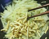 食感いろいろ❀大根の甘辛醤油炒め作り方13写真