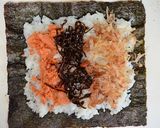 なつかしい～♪山賊むすび風おにぎらず作り方2写真