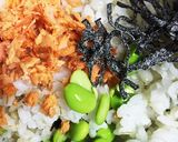 枝豆ご飯☆シャケ塩昆布作り方3写真
