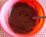 ★糖質オフ!レンジで簡単*ココアケーキ*作り方2写真