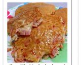ご飯とハムのお焼き&しらす&チーズ入り作り方6写真