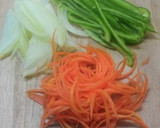 鶏ムネ肉の南蛮漬けっぽい中華風ソース作り方5写真