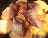 たらとじゃがいもと玉ねぎの蒸し煮作り方3写真