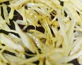塩きんぴらごぼうの雲丹和え作り方4写真