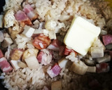 エリンギとベーコンの洋風炊き込みご飯作り方4写真