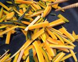 かぼちゃの皮のきんぴら作り方3写真