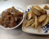 家で柔らかもつ煮込み作り方1写真