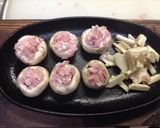 マッシュルームのベーコン焼き作り方3写真